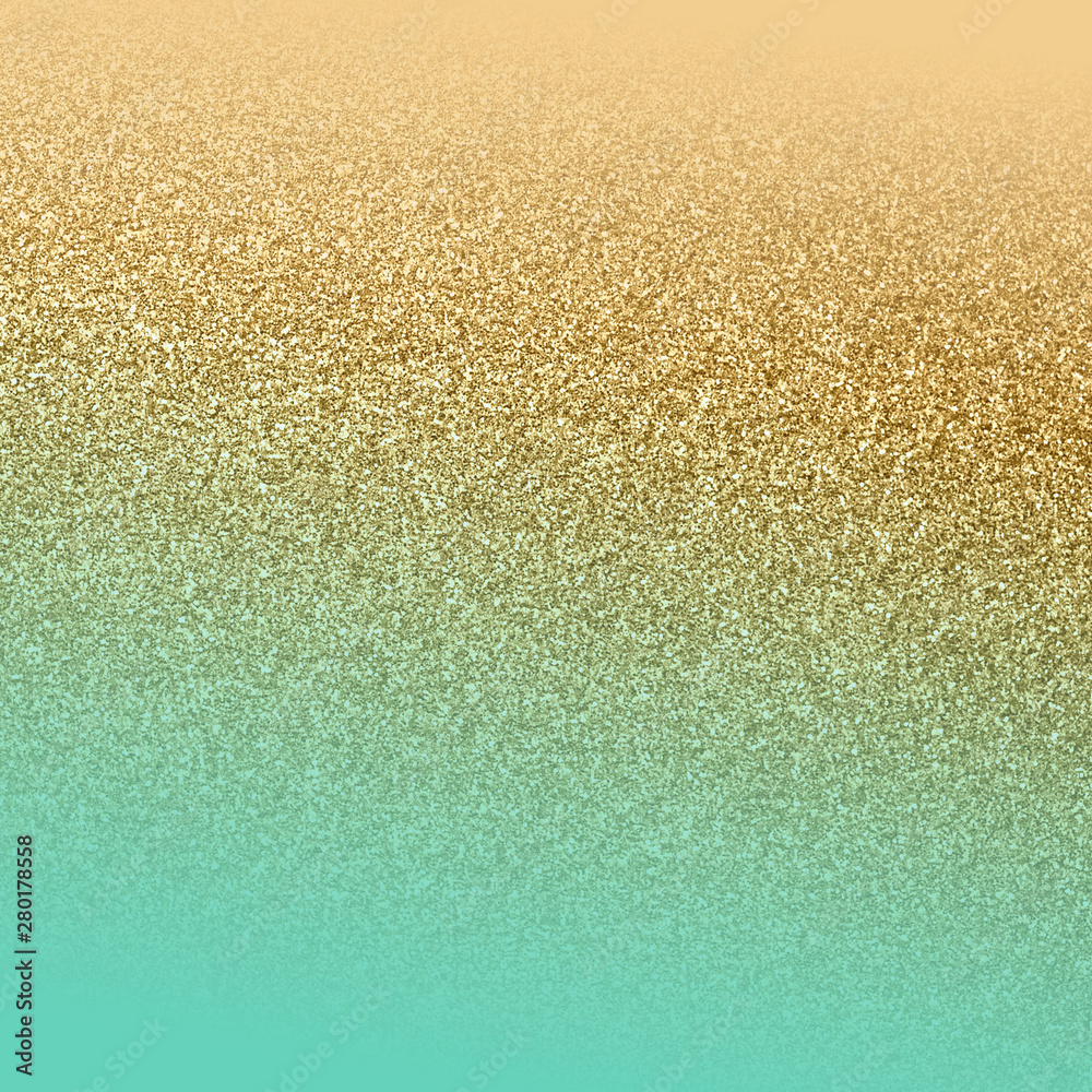 abstract ombre gradient gold aqua beach pattern glitter background ...