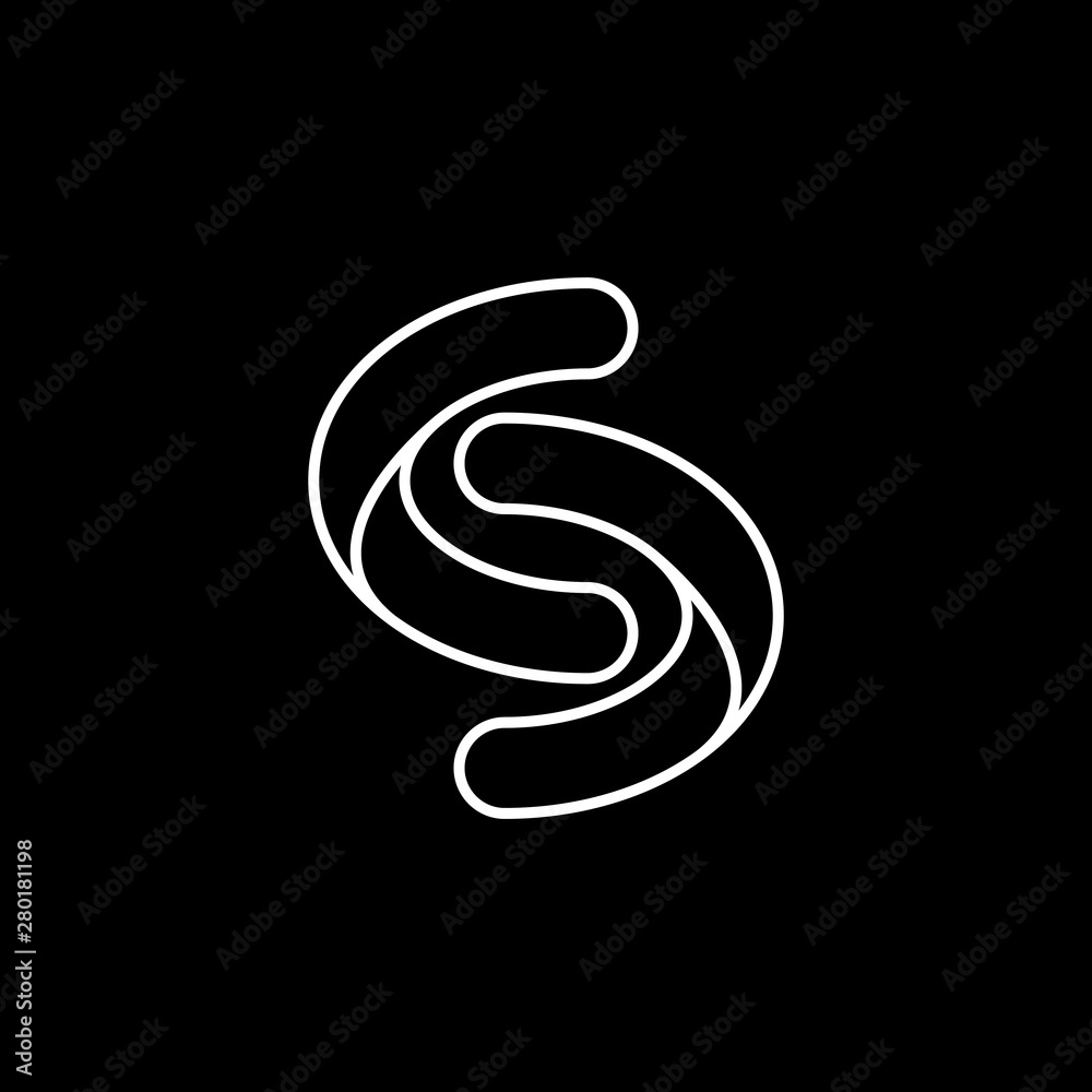 Letter S icon logo design template elements Letter S icon logo design template elements