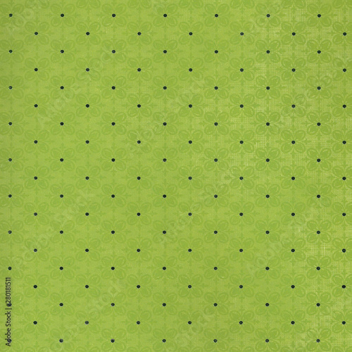 green background with pattern