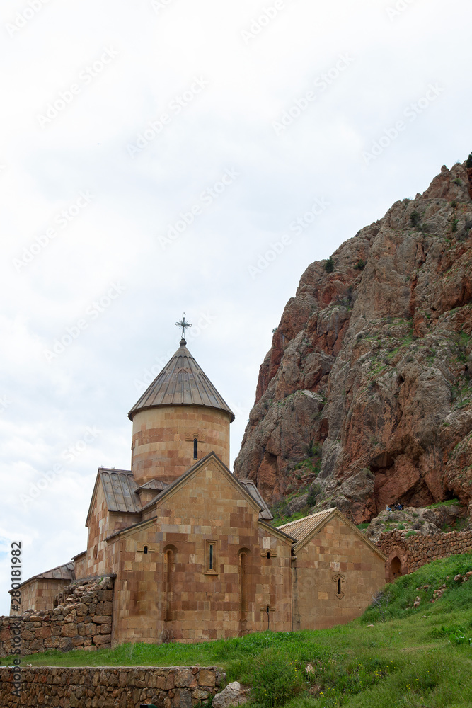 Noravank monastic church (1339), Vayots Dzor region, Armenia. Horizontally. Vertically.