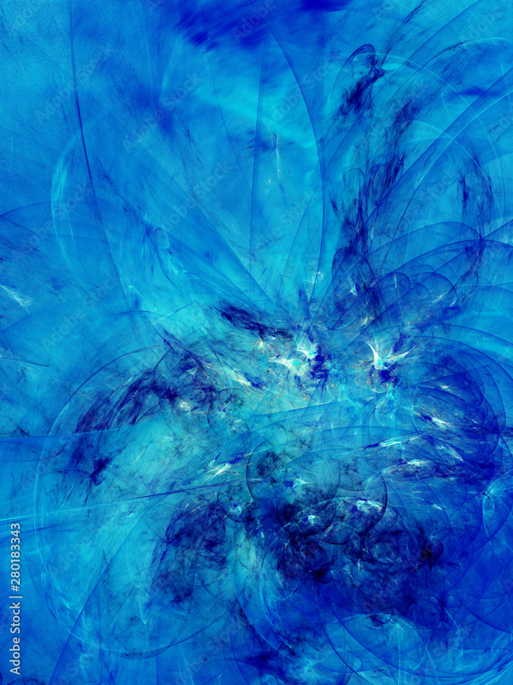 blue abstract fractal background 3d rendering illustration blue abstract fractal background 3d rendering illustration