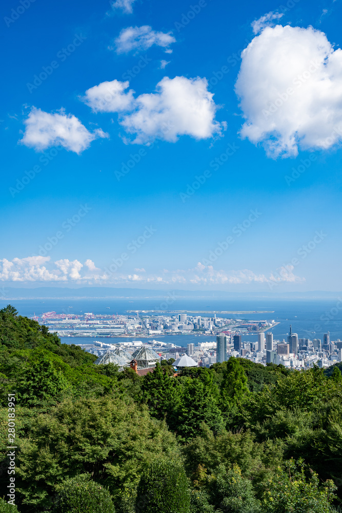 Fototapeta premium Landscape of Kobe