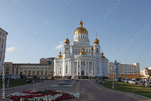 Russia. Saransk city. The cathedral of St. Warrior Theodor Ushakov © Dmitry Erokhin