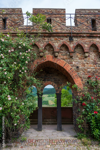 View of Sooneck Castle  Germany.