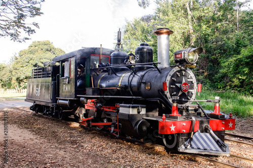 Maria Fumaca - Steam Locomotive in Minas Gerais, Tiradentes City photo