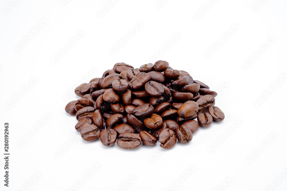 Coffee bean isolated on white background Coffee bean isolated on white background