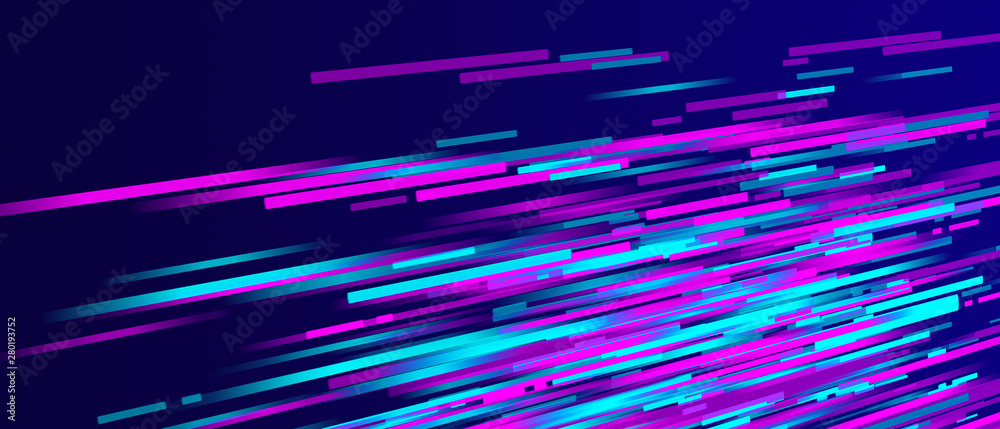 Abstract different color stripes - obrazy, fototapety, plakaty 