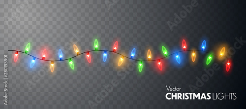 Christmas Lights garland 