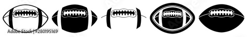 American Football | Ball | Emblem | Logo | Variations