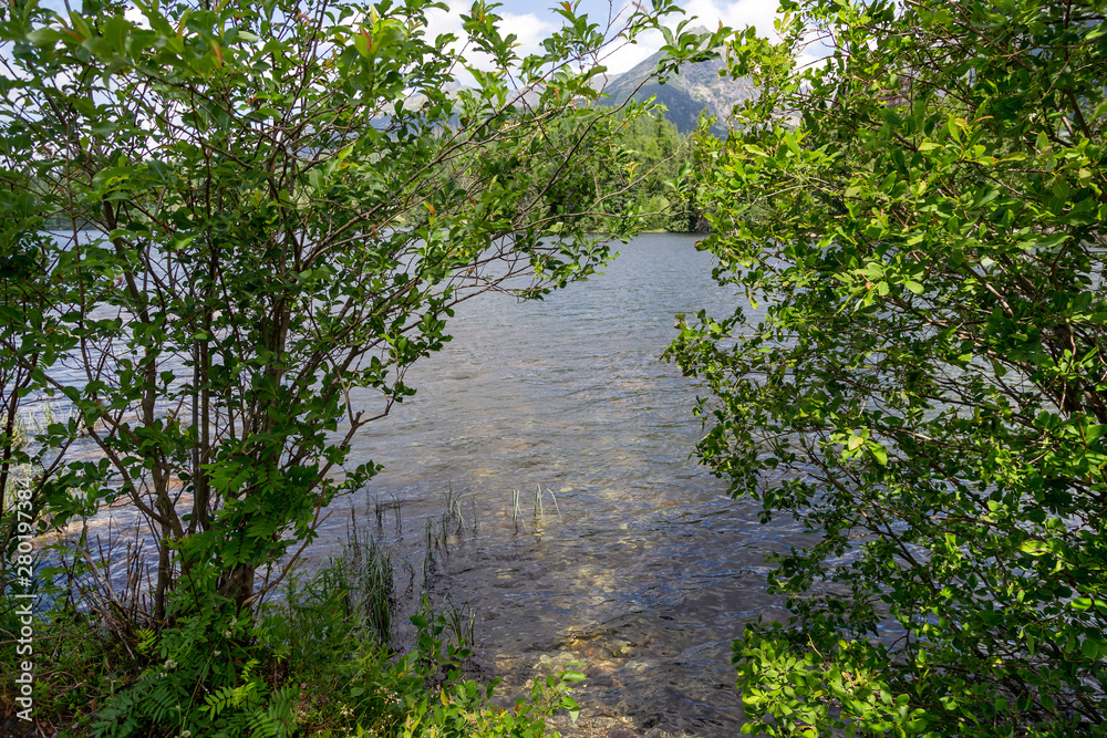 Fototapeta premium Beautiful nature landscape in summer in Slovakia