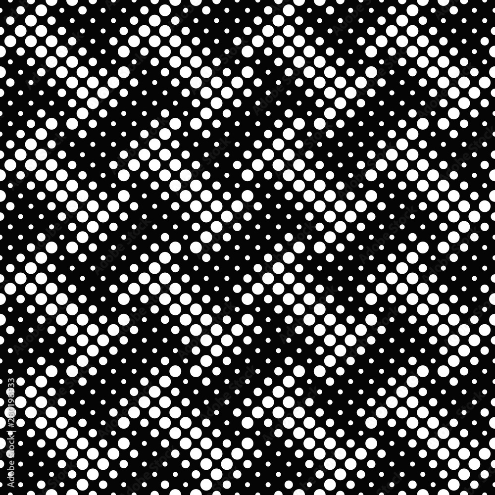 Black and white geometrical circle pattern background - monochrome abstract vector illustration Black and white geometrical circle pattern background - monochrome abstract vector illustration