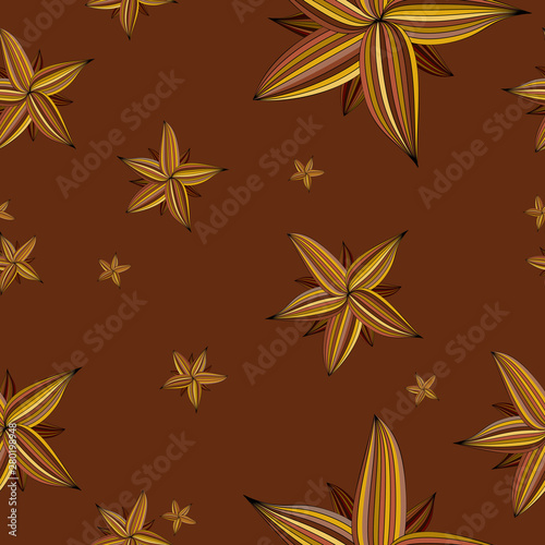 Seamless repeating spring f...