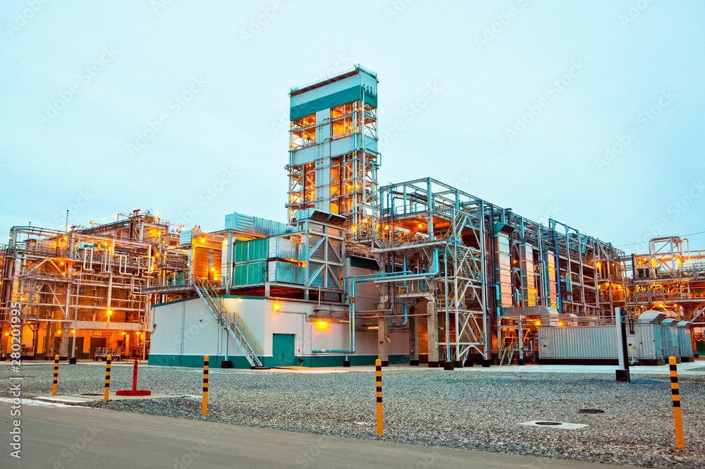 Construction of a petrochemical and oil refinery Construction of a petrochemical and oil refinery