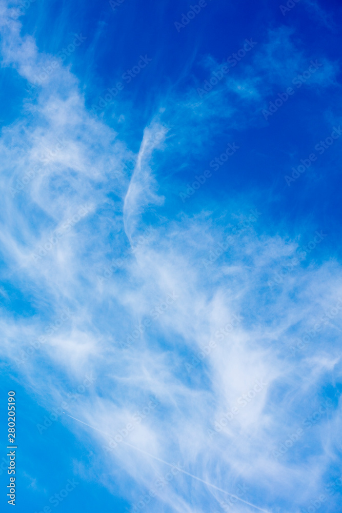 Blue sky with clouds summer mood background fine art in high quality prints products fifty megapixels Blue sky with clouds summer mood background fine art in high quality prints products fifty megapixels