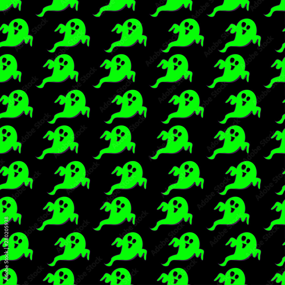 Abstract seamless halloween pattern for girls or boys. Creative vector pattern with ghost, cloud boo. Funny ghost wallpaper for textile and fabric. Fashion halloween style. Colorful ghost picture Abstract seamless halloween pattern for girls or boys. Creative vector pattern with ghost, cloud boo. Funny ghost wallpaper for textile and fabric. Fashion halloween style. Colorful ghost picture