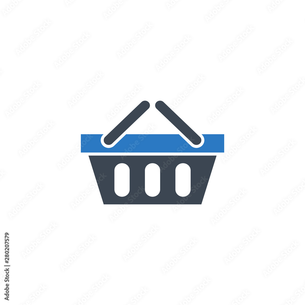 Shopping Basket related vector glyph icon. Isolated on white background. Vector illustration. Shopping Basket related vector glyph icon. Isolated on white background. Vector illustration.