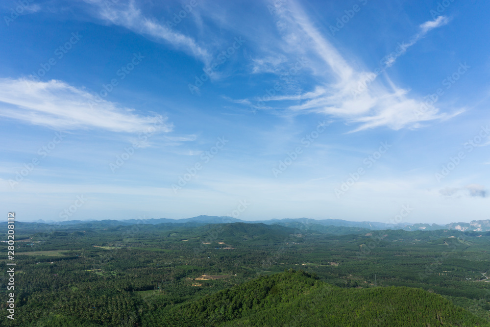 Obraz premium Blue sky on a clear day