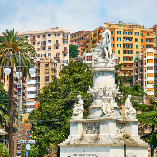 Christopher Columbus monument photo