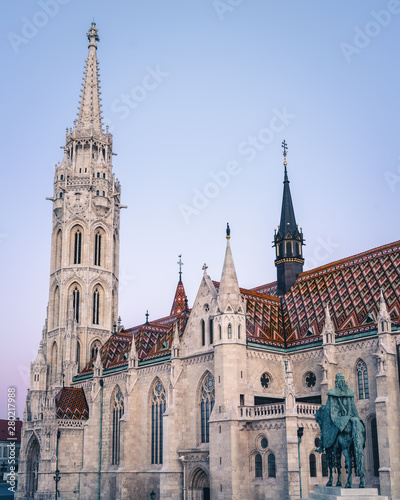 High resolution image of the Matthias Church in Budapest