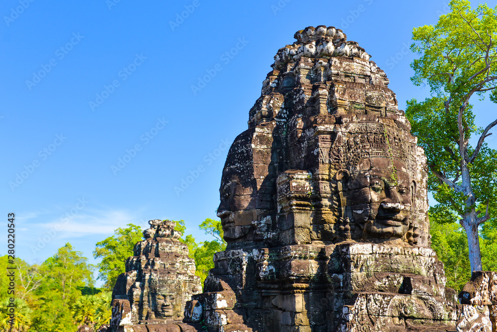 Bayon Temple Angkor Thom, Cambodia