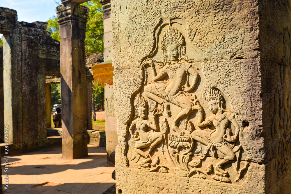 Bayon Temple Angkor Thom, Cambodia