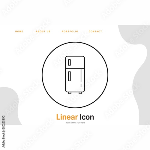 fridge icon for your project