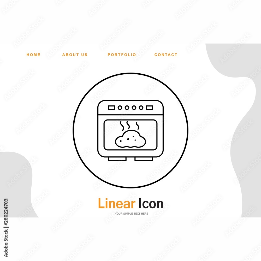Oven icon for your project Oven icon for your project