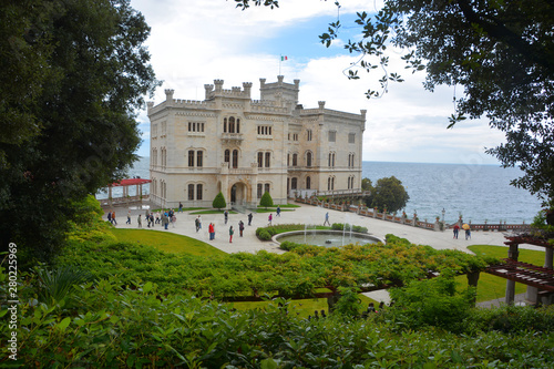 Castle is a 19th-century castle on the Gulf of Trieste near Trieste. It was built from 1856 to 1860 for Austrian Archduke Ferdinand Maximilian and his wife