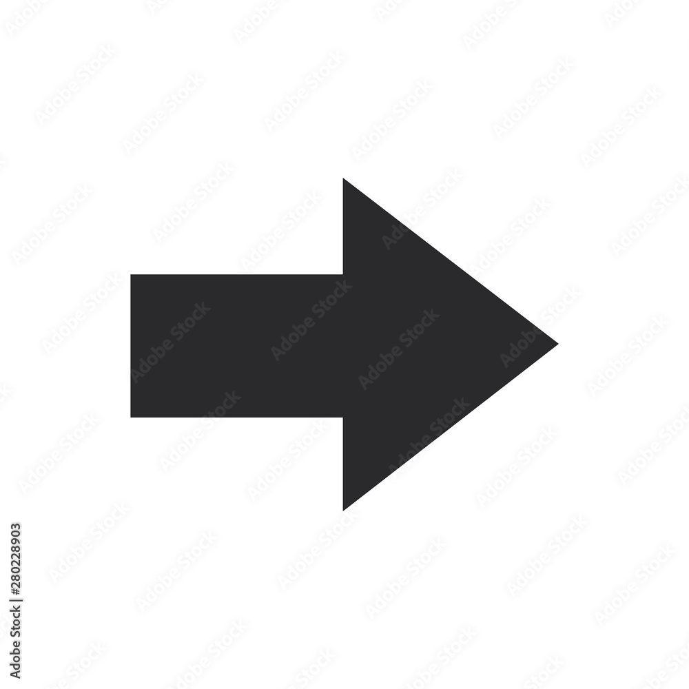 Next vector icon in modern style for web site and mobile app Next vector icon in modern style for web site and mobile app