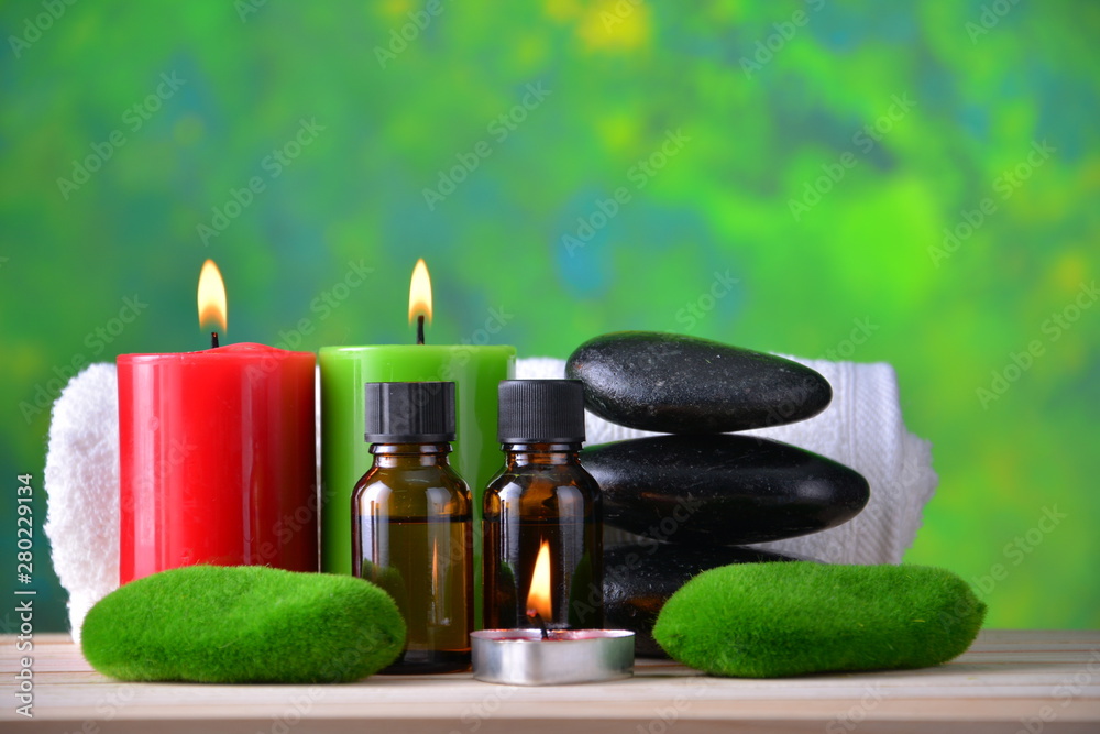 Spa treatment. Aromatherapy essence