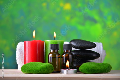 Spa treatment. Aromatherapy essence