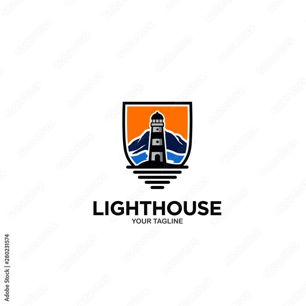 Lighthouse Logo Template