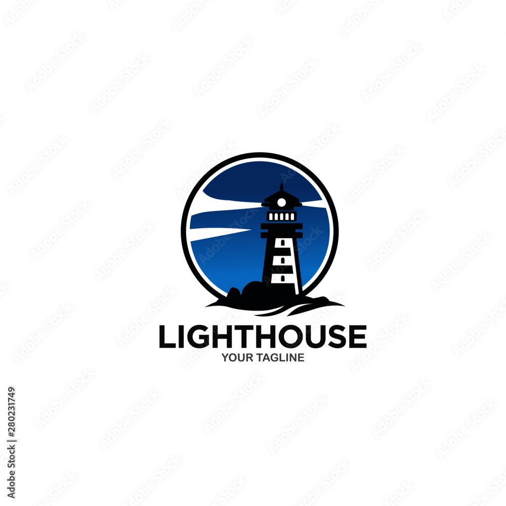 Lighthouse Logo Template
