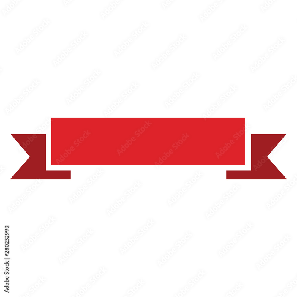 Ribbon banner set isolated on a white background. Ribbon banner set isolated on a white background.