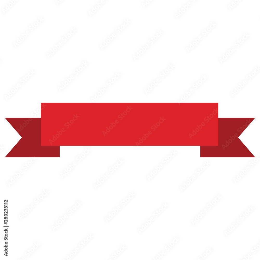 Ribbon banner set isolated on a white background. Ribbon banner set isolated on a white background.
