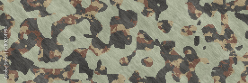 Seamless illustrations. Textile camouflage- pattern abstract