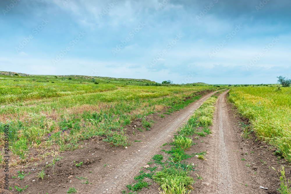 Crimea nature reserve - the road to travel. Landscape park- Kerch peninsula Crimea nature reserve - the road to travel. Landscape park- Kerch peninsula