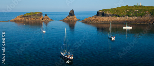 Konstfotografi L'Illa Grossa, Reserva Natural Islas Columbretes, Mar Mediterráneo, Castellón, C