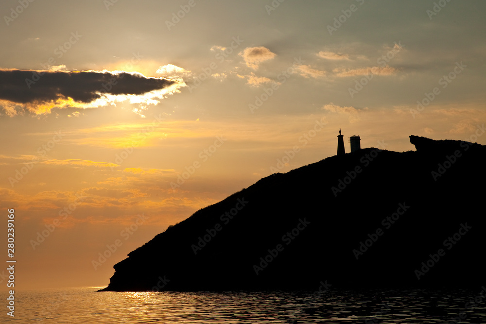 Virgen del Carmen, L'Illa Grossa, Reserva Natural Islas Columbretes, Mar Mediterráneo, Castellón, Comunidad Valenciana, España