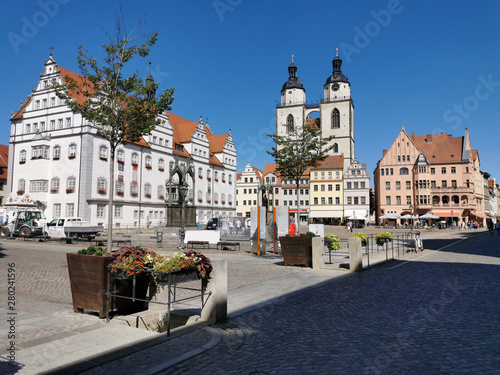 Lutherstadt Wittenberg Marktplatz photo