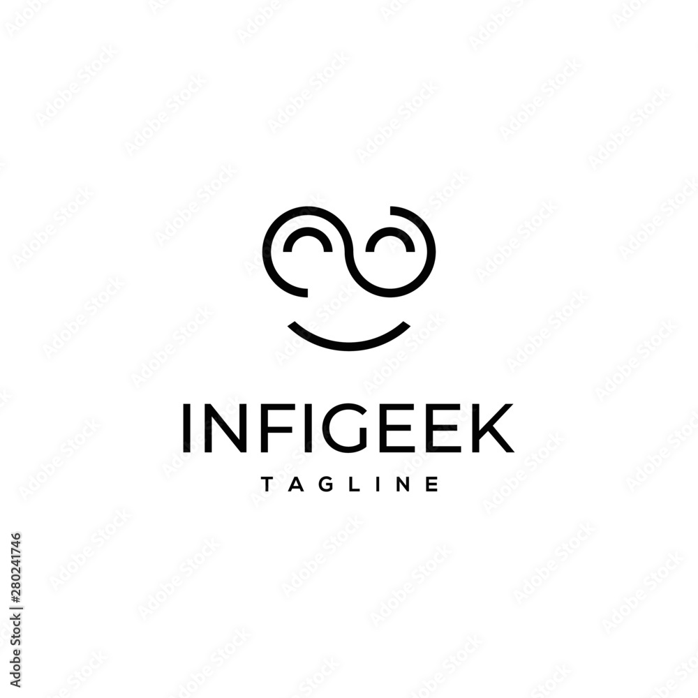 Infinite Logo Design Vector Infinite Logo Design Vector