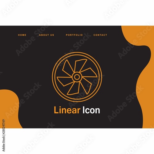  Fan icon for your project