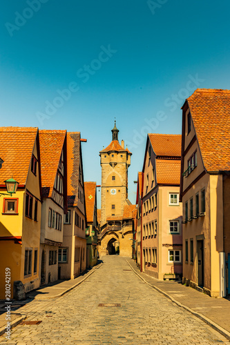 Klingentor in Rothenburg ob der Tauber  Deutschland