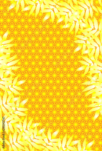 #Background #wallpaper #Vector #Illustration #design #image #Japan #china #Asia #free_size #背景 #壁紙 #ベクター #イラスト #デザイン #無料 #無料素材 #バックグラウンド #フリー素材 #イメージ #和風素材 #日本 麻葉紋様,日本の伝統模様イメージ,ベクター,無料,竹,広告宣伝ポスター,笹の葉