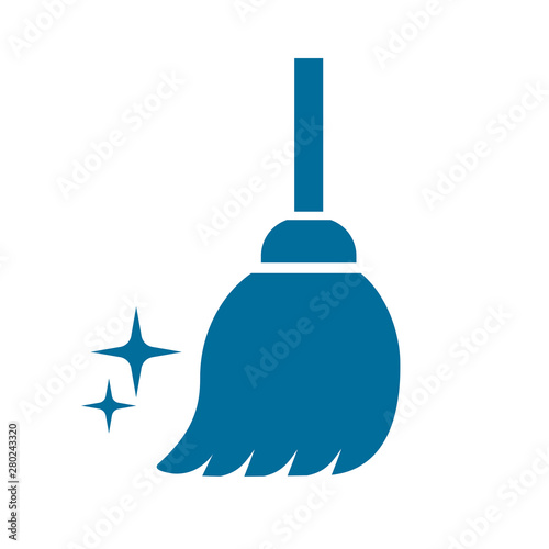 Clean shine vector icon