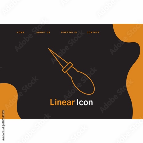 Bradawl icon for your project