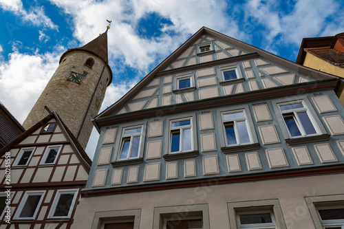 Kirchberg,Germany,9,2015:Small population within the route of the castles