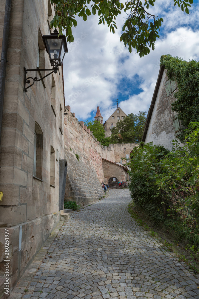 Adenberg,Germany,9,2015: Small town included in the route of the castles