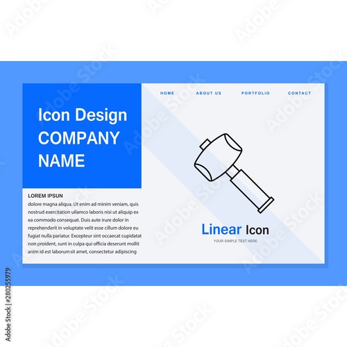 Sledgehammer icon for your project