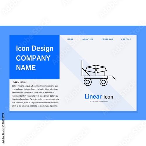 Trolly Box icon for your project